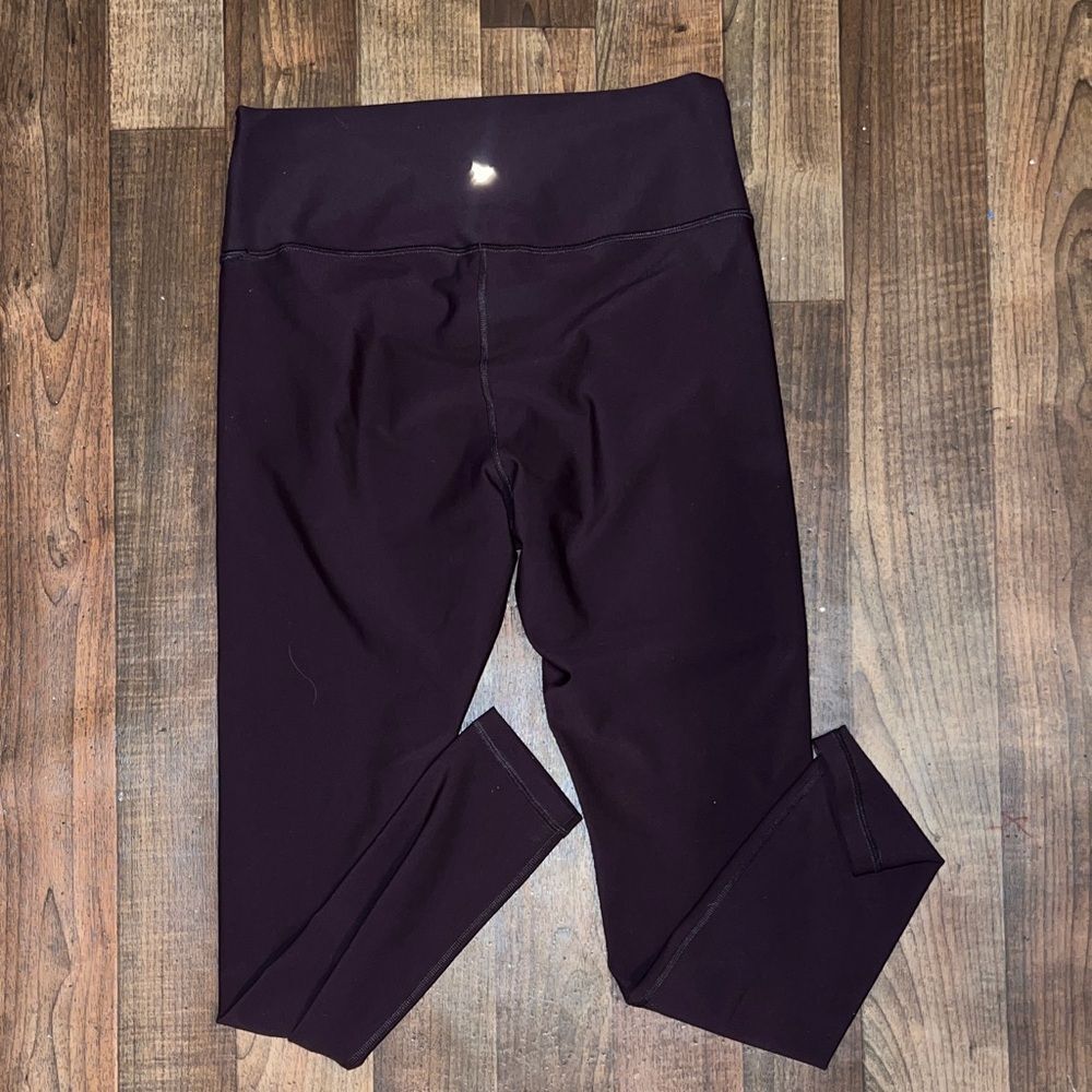Old navy purple plum active power soft extra high-rise leggings go dry large